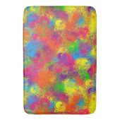 CKC-Paint Can Florals große Badematte (Vorderseite Vertikal)