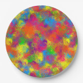 CKC Paint Can Florals PAPER PARTY TELLER (Vorderseite)