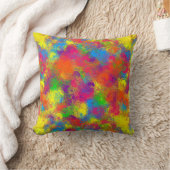 CKC Paint Can Florals - Square Throw Kissen (Decke)