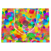 CKC Party Dots-GIFT-BAG L Große Geschenktüte (Vorderseite)