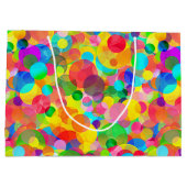 CKC Party Dots-GIFT-BAG L Große Geschenktüte (Rückseite)