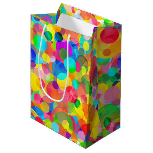CKC Party Dots-GIFT-BAG Mittlere Geschenktüte