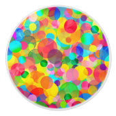 CKC Party Dots-KERAMIK MÖBEL KNOBS Keramikknauf (Vorderseite)