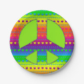 CKC, Peace Symbol 08-Paper Party Teller (Vorderseite)