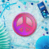 CKC, Peace Symbol 12-Paper Party Teller (Party)