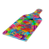 CKC Popsicle Wirbel-Blue-Cutting-Board Paddel Schneidebrett (Ecke)