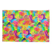 CKC Popsicle Wirbel, Gelb-PILLOW CASE SET Kissenbezug (Rückseite-Links)