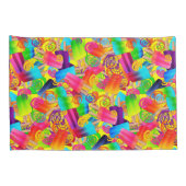 CKC Popsicle Wirbel, Gelb-PILLOW CASE SET Kissenbezug (Rückseite-Rechts)