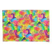 CKC Popsicle Wirbel, Gelb-PILLOW CASE SET Kissenbezug (Vorderseite-Links)