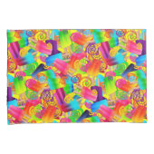 CKC Popsicle Wirbel, Gelb-PILLOW CASE SET Kissenbezug (Vorderseite-Rechts)