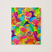 CKC Popsicle Wirbel, Yellow-JIGSAW PUZZLE (Vertikal)