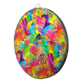 CKC-Wirbel, Gelb-DARTBOARD Dartscheibe (Vorderseite rechts)