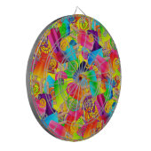 CKC-Wirbel, Gelb-DARTBOARD Dartscheibe (Vorderseite Links)