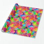 CKC-Wirbel, PINK-Geschenkpapier Geschenkpapier (Ungerollt)