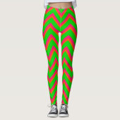 CKC-Zickzack-5-LEGGINGS Leggings (Vorderseite)