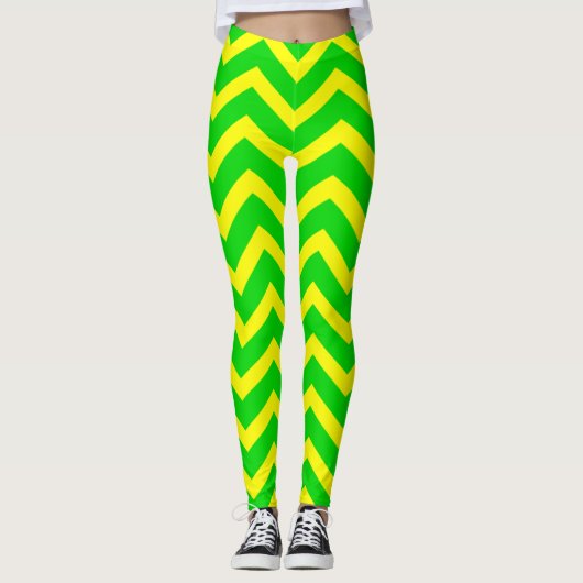 CKC-Zickzack LEGGINGS (Vorderseite)