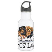 CKCS Lover Trinkflasche (Vorderseite)