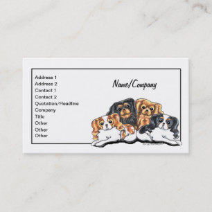 CKCS Pet Business Cards Visitenkarte