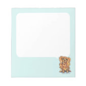 CKCS Sit Pretty Notizblock (Vorderseite)