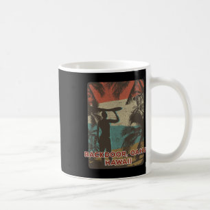 Ckdoor Oahu Hawaii Vintage Surfen Strand Kokosnuss Kaffeetasse