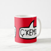 c'Kemi! Tosk albanisches Wort für Hi, Hey, was ist Kaffeetasse (VorderseiteRechts)