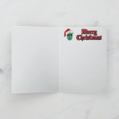 Ckhristmas Skeleton Karte (Innenseite)