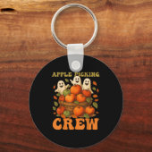 Cking Crew Cking Squad Niedlich Boo Halloween Schlüsselanhänger (Vorderseite)