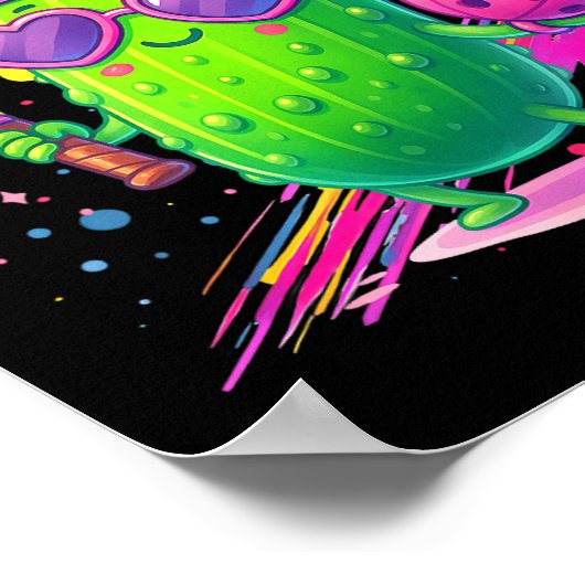 Ckle Ballin Cute Ckleball Women Girls Ckleball Lov Poster (Ecke)