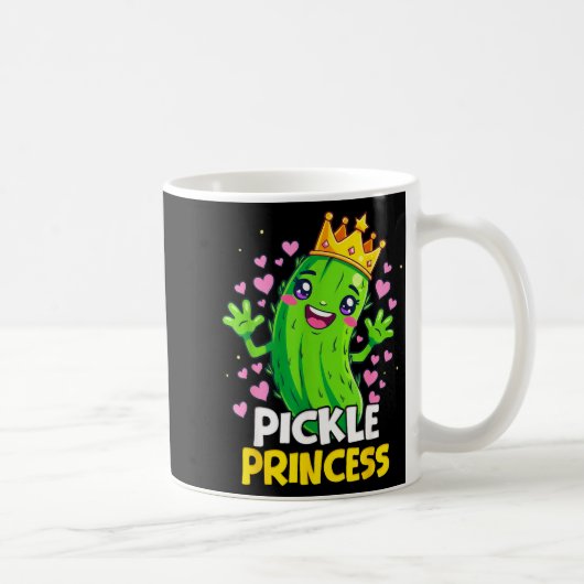 Ckle Princess Cute Kawaii Cuber Cartoon Kaffeetasse (Rechts)
