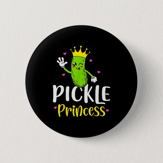 Ckle Princess Funny Ckle Cuber Girl Button (Vorderseite)
