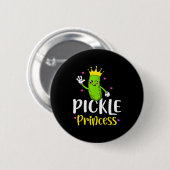Ckle Princess Funny Ckle Cuber Girl Button (Vorne & Hinten)