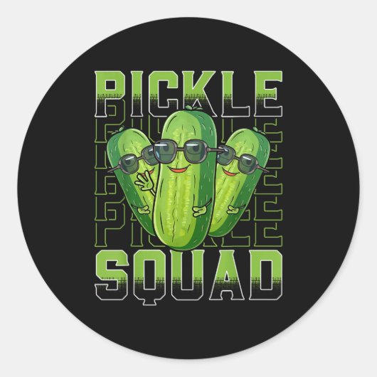 Ckle Squad Shirt Cuber Cute Ckle Jar Funny Ckle Runder Aufkleber (Vorderseite)