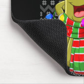 Ckle Ugly Xmas Lighting Santa Ckle Christmas Mousepad (Ecke)