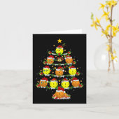 Ckleball Christmas Tree Lights Funny Srts Player X Karte (Gelbe Blume)