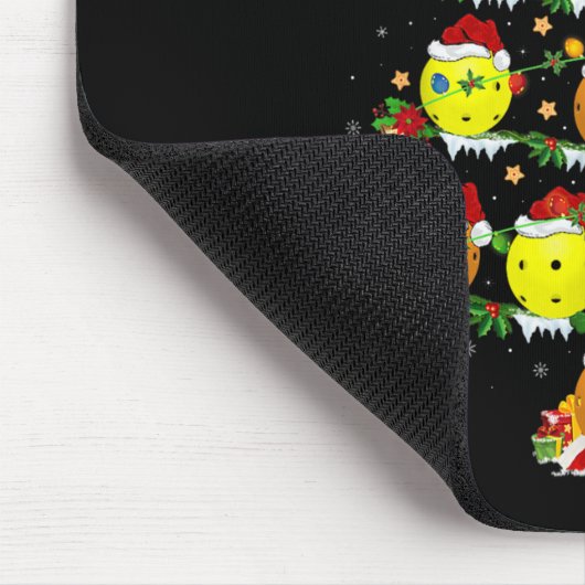 Ckleball Christmas Tree Lights Funny Srts Player X Mousepad (Ecke)