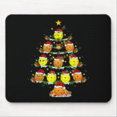 Ckleball Christmas Tree Lights Funny Srts Player X Mousepad (Vorne)