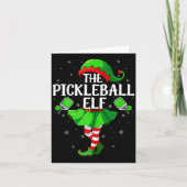 Ckleball Elf Christmas Girls Women Elf Squad Xmas Karte (Vorderseite)