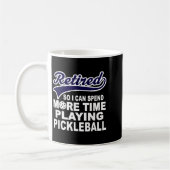 Ckleball Funny Retirement Quote Kaffeetasse (Links)