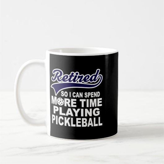 Ckleball Funny Retirement Quote Kaffeetasse (Links)
