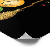 Ckleball Halloween Soky Court Vibes Trick oder Tre Poster (Ecke)