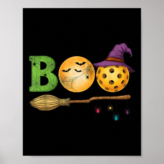 Ckleball Halloween Soky Court Vibes Trick oder Tre Poster (Vorne)
