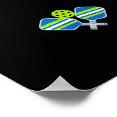 Ckleball-Kunst für Männer Frauen Ckle Ball Liebhab Poster (Ecke)