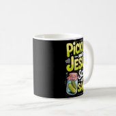 Ckles And Jesus Salty And Saved Kaffeetasse (VorderseiteRechts)