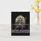 Ckleween Ckleball Halloween Kostüm Skeleton Goth Karte (Gelbe Blume)