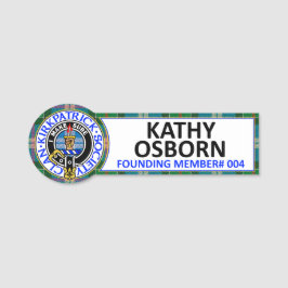 CKS NAME BADGE #004 KATHY OSBORN NAMENSSCHILD