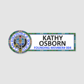 CKS NAME BADGE #004 KATHY OSBORN NAMENSSCHILD