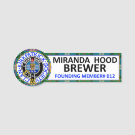 CKS NAME BADGE 012 Miranda Hood Brewer Namensschild