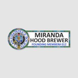 CKS NAME BADGE for Miranda Namensschild
