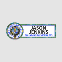 CKS NAMEBADGE for Jason Jenkins Namensschild