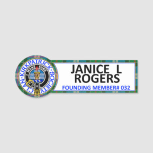 CKS Namensschild #032 Janice L Rogers